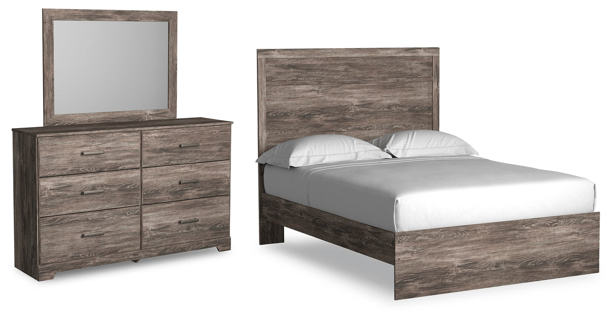 Ralinksi Full Panel Bed, Dresser and Mirror