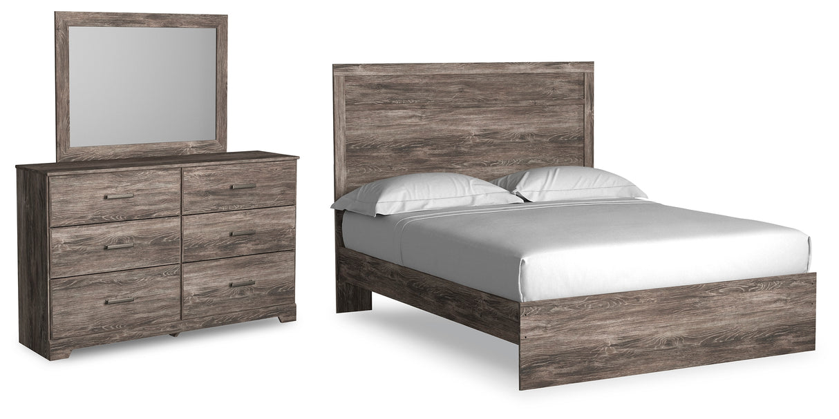 Ralinksi Queen Panel Bed, Dresser and Mirror