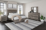 Ralinksi Full Panel Bed, Dresser, Mirror and Nightstand