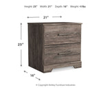 Ralinksi Gray Nightstand