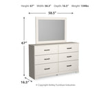 Stelsie Dresser, Mirror, Chest and Nightstand