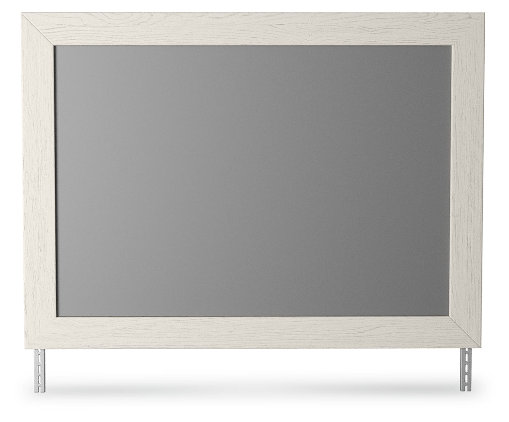 Stelsie White Bedroom Mirror