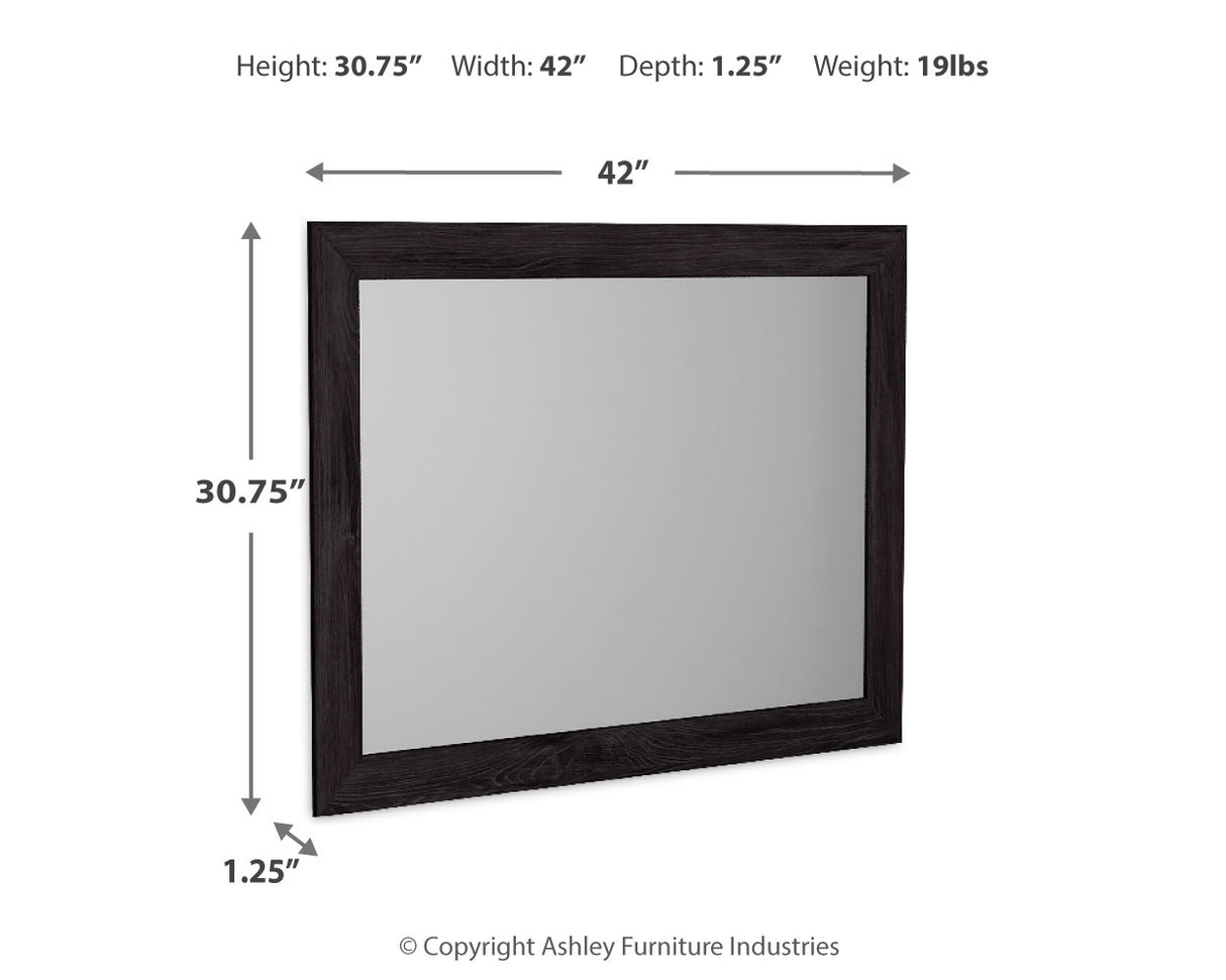 Belachime Queen Panel Bed, Dresser, Mirror, and Nightstand