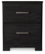 Belachime King Panel Bed, Dresser, Mirror, and Nightstand