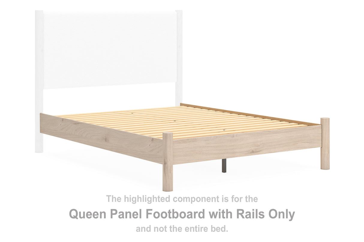 Cadmori Queen Panel Footboard with Rails