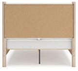 Cadmori Full Upholstered Panel Bed