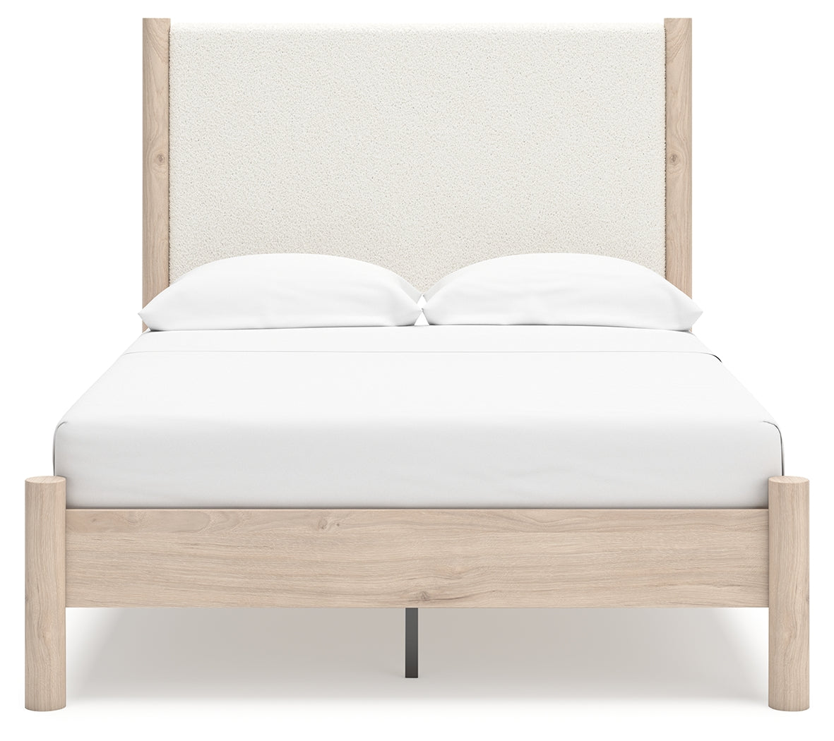 Cadmori Full Upholstered Panel Bed