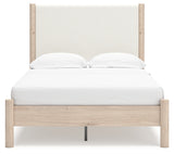 Cadmori Full Upholstered Panel Bed