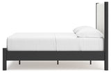 Cadmori Full Upholstered Panel Bed