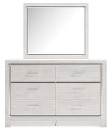 Altyra Full Panel Bed, Dresser, Mirror and Nightstand