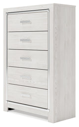 Altyra Queen Storage Bed, Dresser, Mirror, Chest and Nightstand