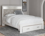 Altyra Queen Storage Bed, Dresser, Mirror, Chest and Nightstand