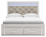 Altyra Queen Storage Bed, Dresser, Mirror, Chest and Nightstand