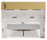 Altyra Queen Panel Storage Bed, Dresser, Mirror and Nightstand