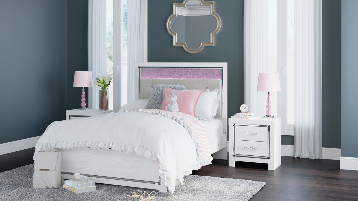 Altyra Full Panel Bed, Dresser, Mirror and Nightstand