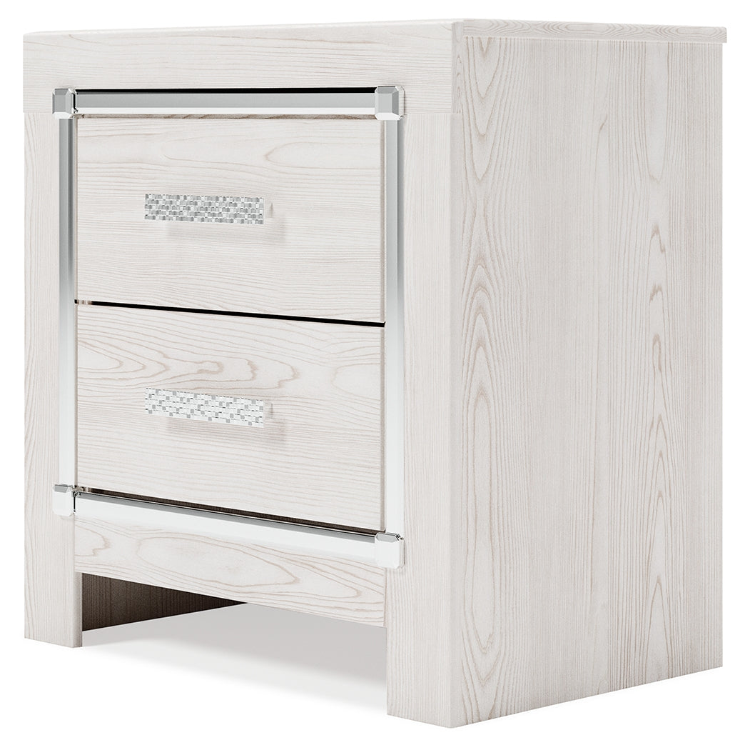 Altyra White Nightstand