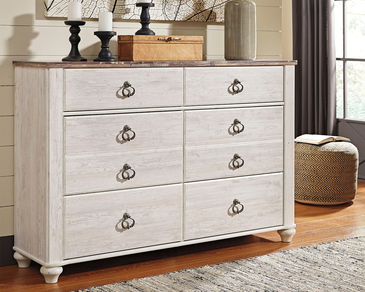 Willowton Two-Tone Dresser