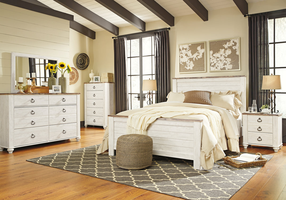 Willowton Two-Tone Dresser