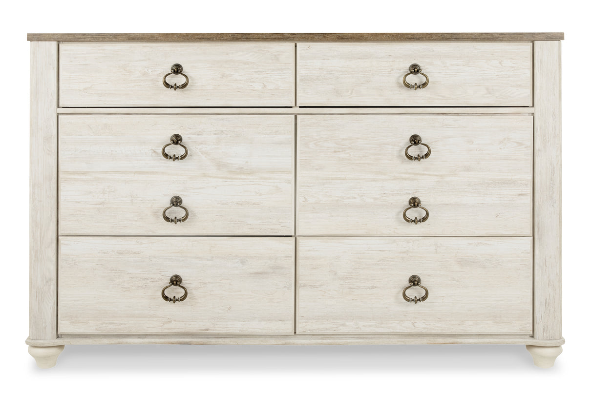 Willowton Two-Tone Dresser