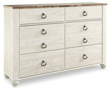 Willowton Two-Tone Dresser