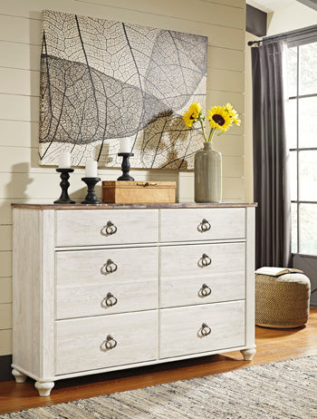 Willowton Two-Tone Dresser