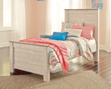 Willowton Twin Panel Bed and Dresser