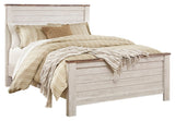 Willowton Queen Panel Bed, Dresser, Mirror and 2 Nightstands