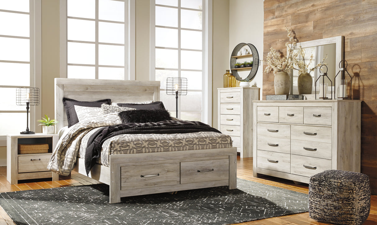 Bellaby Whitewash Queen Panel Headboard