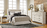 Bellaby Whitewash Queen Panel Headboard