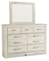 Bellaby Queen Panel Storage Bed, Dresser, Mirror and Nightstand