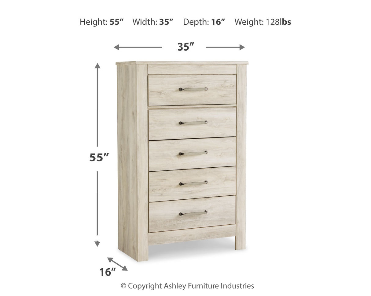 Bellaby Whitewash Chest Of Drawers