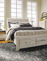 Bellaby Queen Platform Bed with 2 Storage Drawers