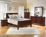 Alisdair Full Sleigh Bed, Dresser, Mirror, Chest and Nightstand