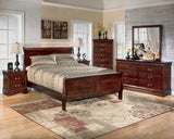 Alisdair King Sleigh Bed, Dresser, Mirror and Chest