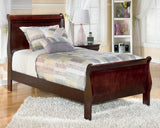 Alisdair Twin Sleigh Bed, Dresser, Mirror, Chest and Nightstand