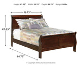 Alisdair Full Sleigh Bed, Dresser, Mirror, Chest and Nightstand