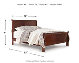 Alisdair King Sleigh Bed, Dresser, Mirror and Nightstand