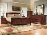 Alisdair King Sleigh Bed, Dresser, Mirror and Chest