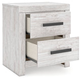 Cayboni Whitewash Nightstand