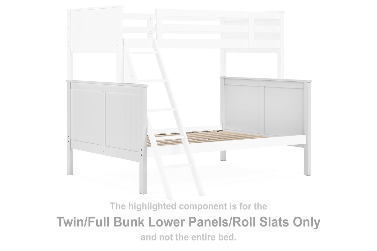 Nextonfort Twin/Full Bunk Lower Panels/Roll Slats