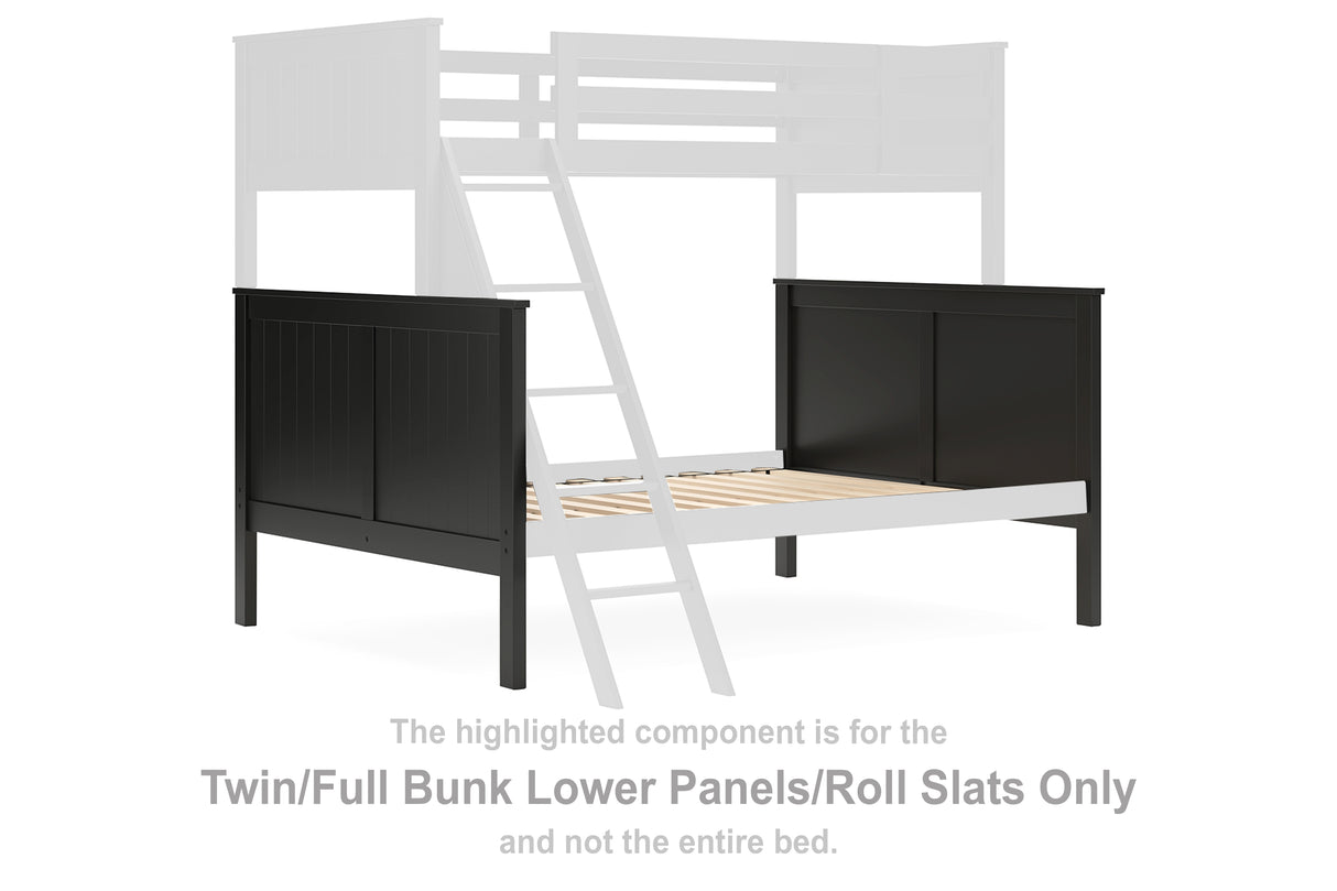 Nextonfort Twin/Full Bunk Lower Panels/Roll Slats