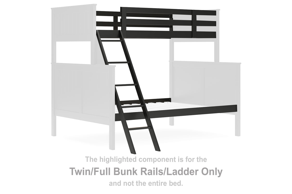 Nextonfort Twin/Full Bunk Rails/Ladder