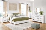 Binterglen King Panel Bed, Dresser and Mirror