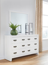 Binterglen White Bedroom Mirror