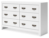 Binterglen White Dresser