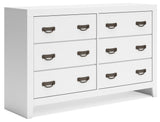 Binterglen White Dresser