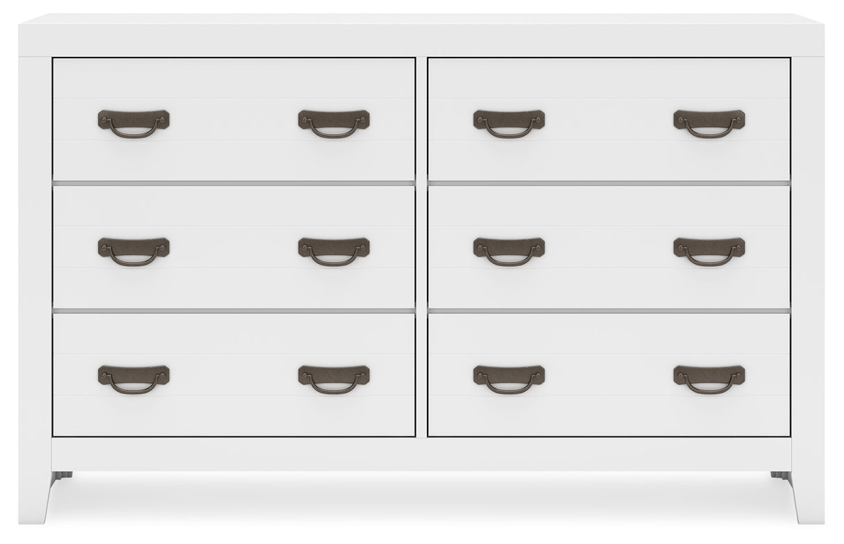 Binterglen White Dresser