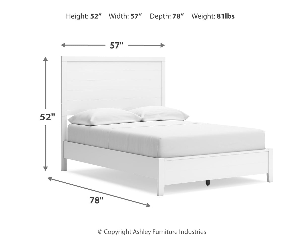 Binterglen Full Panel Bed, Dresser and Mirror