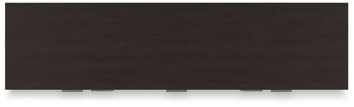 Covetown Dark Brown Dresser