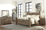 Trinell King Poster Bed